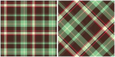 Plaid Patterns Seamless. Checkerboard Pattern Template for Design Ornament. Seamless Fabric Texture. vector
