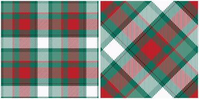 Plaid Patterns Seamless. Tartan Seamless Pattern Seamless Tartan Illustration Set for Scarf, Blanket, Other Modern Spring Summer Autumn Winter Holiday Fabric Print. vector