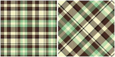 Plaid Pattern Seamless. Abstract Check Plaid Pattern Seamless. Tartan Illustration Set for Scarf, Blanket, Other Modern Spring Summer Autumn Winter Holiday Fabric Print. vector