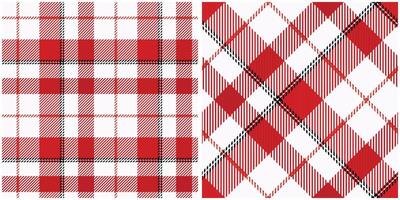 Plaid Patterns Seamless. Scottish Plaid, Template for Design Ornament. Seamless Fabric Texture. vector