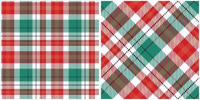 Plaid Patterns Seamless. Tartan Plaid Seamless Pattern. Template for Design Ornament. Seamless Fabric Texture. vector