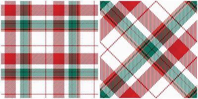 Plaid Patterns Seamless. Traditional Scottish Checkered Background. Seamless Tartan Illustration Set for Scarf, Blanket, Other Modern Spring Summer Autumn Winter Holiday Fabric Print. vector