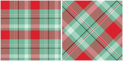 Scottish Tartan Pattern. Plaid Pattern Seamless Seamless Tartan Illustration Set for Scarf, Blanket, Other Modern Spring Summer Autumn Winter Holiday Fabric Print. vector
