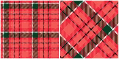 Scottish Tartan Pattern. Tartan Seamless Pattern Traditional Scottish Woven Fabric. Lumberjack Shirt Flannel Textile. Pattern Tile Swatch Included. vector