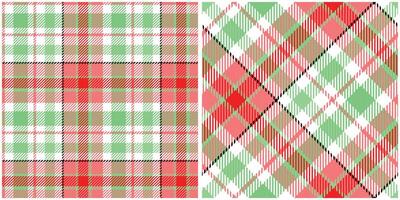 Scottish Tartan Pattern. Classic Scottish Tartan Design. Traditional Scottish Woven Fabric. Lumberjack Shirt Flannel Textile. Pattern Tile Swatch Included. vector