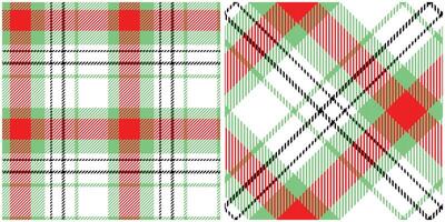 Scottish Tartan Pattern. Abstract Check Plaid Pattern Traditional Scottish Woven Fabric. Lumberjack Shirt Flannel Textile. Pattern Tile Swatch Included. vector
