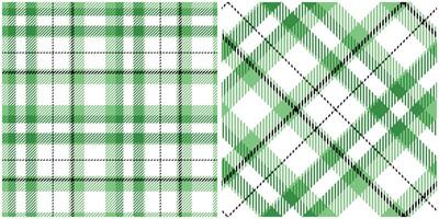 Scottish Tartan Pattern. Abstract Check Plaid Pattern Seamless Tartan Illustration Set for Scarf, Blanket, Other Modern Spring Summer Autumn Winter Holiday Fabric Print. vector