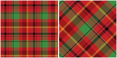 Tartan Pattern Seamless. Pastel Classic Plaid Tartan Template for Design Ornament. Seamless Fabric Texture. vector