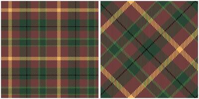 Scottish Tartan Seamless Pattern. Checker Pattern Template for Design Ornament. Seamless Fabric Texture. vector