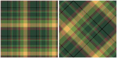 Scottish Tartan Seamless Pattern. Gingham Patterns Seamless Tartan Illustration Set for Scarf, Blanket, Other Modern Spring Summer Autumn Winter Holiday Fabric Print. vector