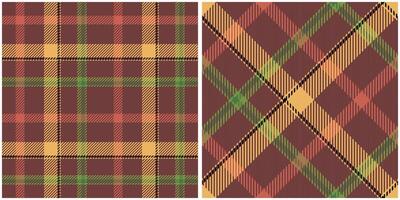 Scottish Tartan Seamless Pattern. Tartan Seamless Pattern Template for Design Ornament. Seamless Fabric Texture. vector