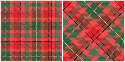 Tartan Plaid Seamless Pattern. Checker Pattern. Template for Design Ornament. Seamless Fabric Texture. vector