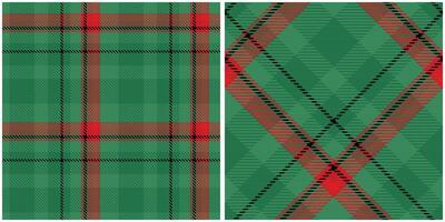 Classic Scottish Tartan Design. Scottish Tartan Seamless Pattern. Template for Design Ornament. Seamless Fabric Texture. vector