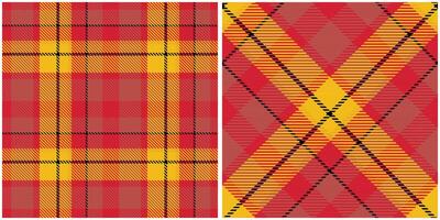 Tartan Plaid Seamless Pattern. Plaid Patterns Seamless. Traditional Scottish Woven Fabric. Lumberjack Shirt Flannel Textile. Pattern Tile Swatch Included. vector