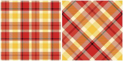 Tartan Plaid Seamless Pattern. Scottish Plaid, Template for Design Ornament. Seamless Fabric Texture. Illustration vector