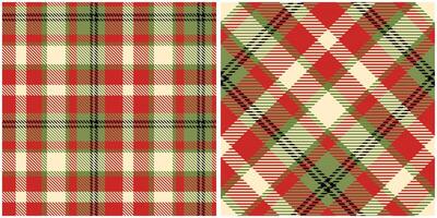 Tartan Plaid Seamless Pattern. Classic Scottish Tartan Design. Template for Design Ornament. Seamless Fabric Texture. Illustration vector