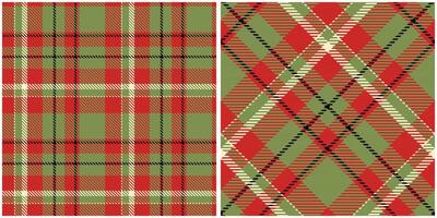 Tartan Plaid Seamless Pattern. Traditional Scottish Checkered Background. Template for Design Ornament. Seamless Fabric Texture. Illustration vector