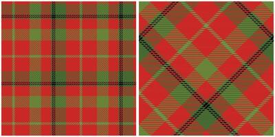 Tartan Plaid Pattern Seamless. Scottish Tartan Seamless Pattern. Template for Design Ornament. Seamless Fabric Texture. Illustration vector