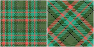 Tartan Pattern Seamless. Abstract Check Plaid Pattern Template for Design Ornament. Seamless Fabric Texture. vector