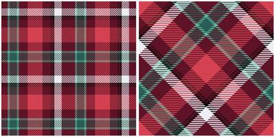 Tartan Plaid Pattern Seamless. Tartan Seamless Pattern. Template for Design Ornament. Seamless Fabric Texture. Illustration vector