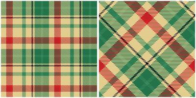 Tartan Plaid Pattern Seamless. Traditional Scottish Checkered Background. Template for Design Ornament. Seamless Fabric Texture. Illustration vector