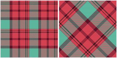Tartan Plaid Pattern Seamless. Gingham Patterns. Traditional Scottish Woven Fabric. Lumberjack Shirt Flannel Textile. Pattern Tile Swatch Included. vector