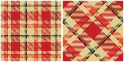 Tartan Plaid Pattern Seamless. Traditional Scottish Checkered Background. Seamless Tartan Illustration Set for Scarf, Blanket, Other Modern Spring Summer Autumn Winter Holiday Fabric Print. vector