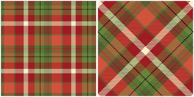 Scottish Tartan Plaid Seamless Pattern, Checkerboard Pattern. Template for Design Ornament. Seamless Fabric Texture. Illustration vector