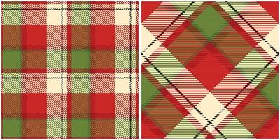 Scottish Tartan Plaid Seamless Pattern, Gingham Patterns. Template for Design Ornament. Seamless Fabric Texture. Illustration vector