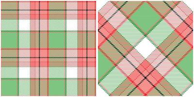 Tartan Plaid Pattern Seamless. Classic Scottish Tartan Design. Template for Design Ornament. Seamless Fabric Texture. Illustration vector