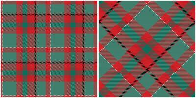 Scottish Tartan Plaid Seamless Pattern, Tartan Seamless Pattern. Template for Design Ornament. Seamless Fabric Texture. Illustration vector