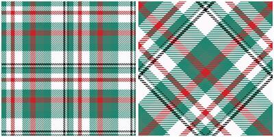 Scottish Tartan Plaid Seamless Pattern, Abstract Check Plaid Pattern. Seamless Tartan Illustration Set for Scarf, Blanket, Other Modern Spring Summer Autumn Winter Holiday Fabric Print. vector