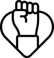 Hand icon symbol image illustration vector