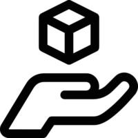 Hand icon symbol image illustration vector