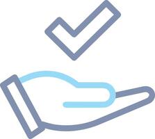 Hand icon symbol image illustration vector
