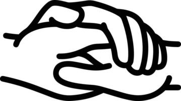 Hand icon symbol image illustration vector
