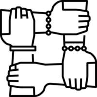Hand icon symbol image illustration vector