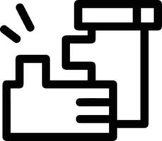 Hand icon symbol image illustration vector