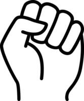 Hand icon symbol image illustration vector