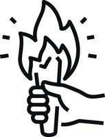 Hand icon symbol image illustration vector