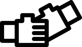 Hand icon symbol image illustration vector