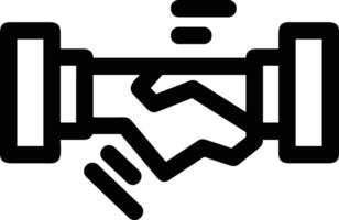 Hand icon symbol image illustration vector