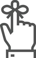 Hand icon symbol image illustration vector