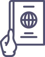 Hand icon symbol image illustration vector