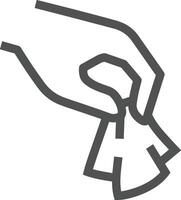 Hand icon symbol image illustration vector