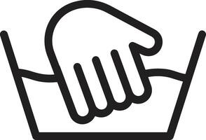 Hand icon symbol image illustration vector