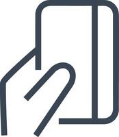 Hand icon symbol image illustration vector