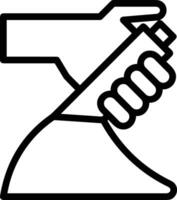 Hand icon symbol image illustration vector