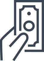 Hand icon symbol image illustration vector