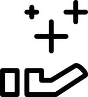 Hand icon symbol image illustration vector